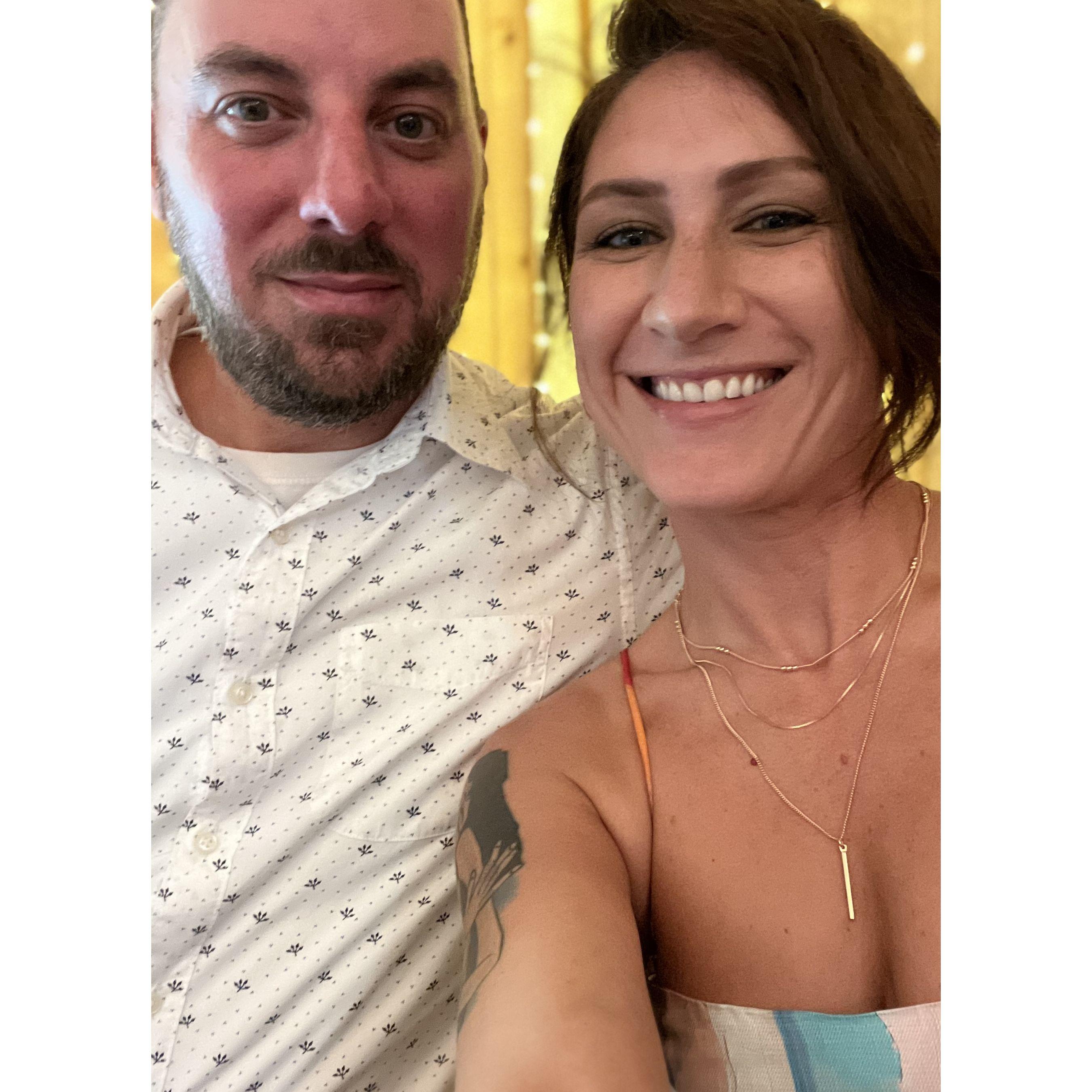 Great looking couple ready to be married!