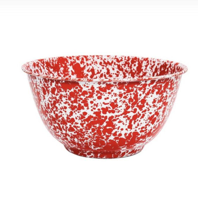 Splatter Large Salad Bowl
