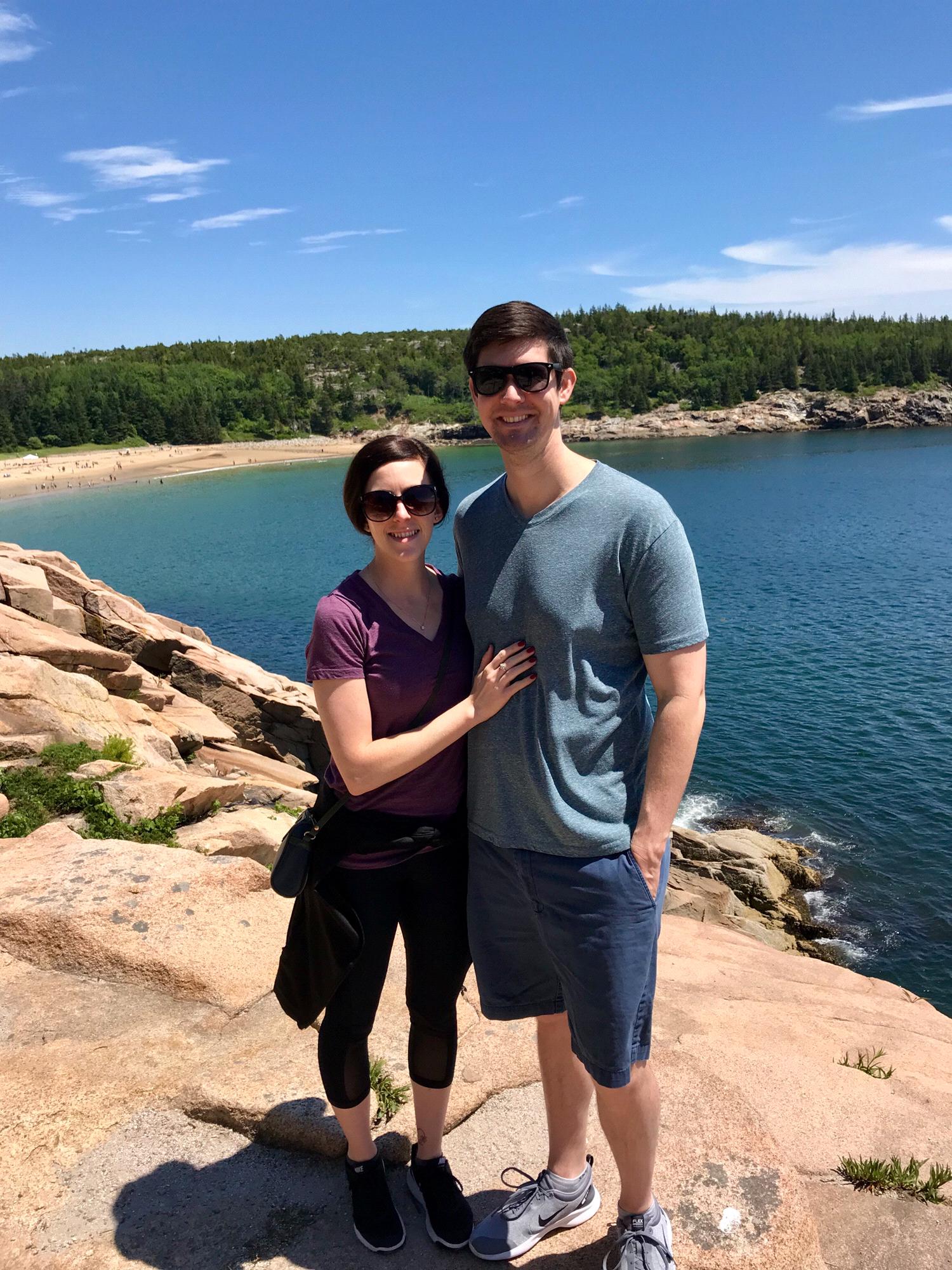 Hiking in Maine