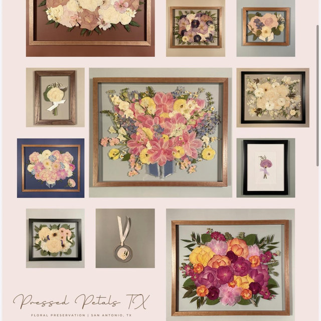 Bridal Bouquet Art Preservation