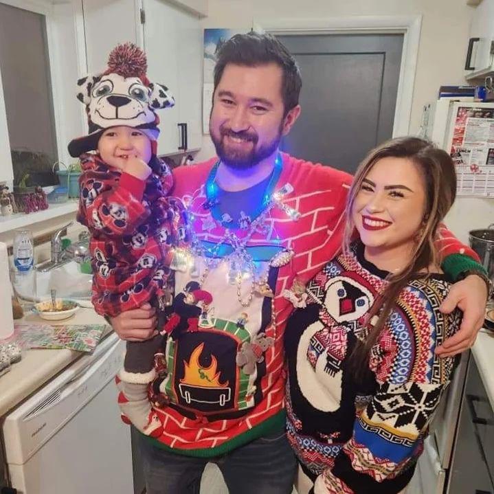 First Christmas Party
