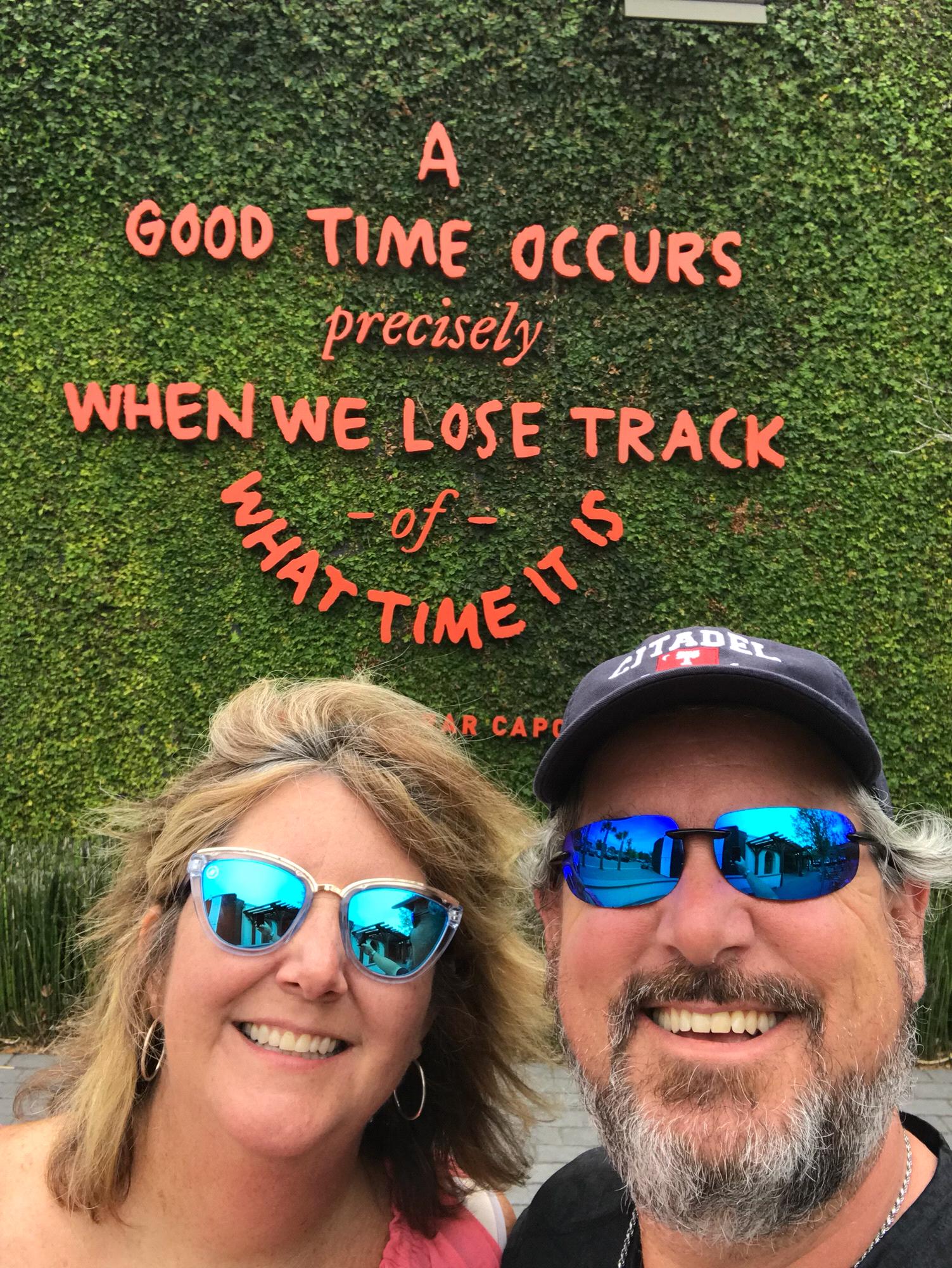 We adapted this as our motto.