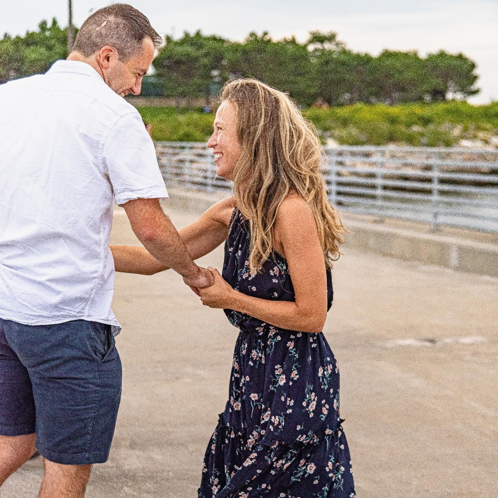 Our professional photo shoot at Nut Island, the site of our engagement.