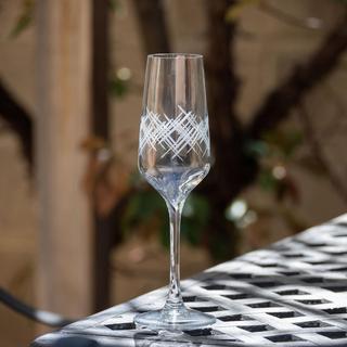 Argyle Flute, Set of 4