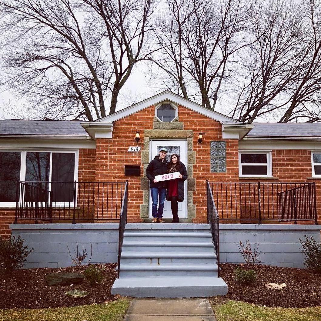 On the day we closed on our first home, December 2018.