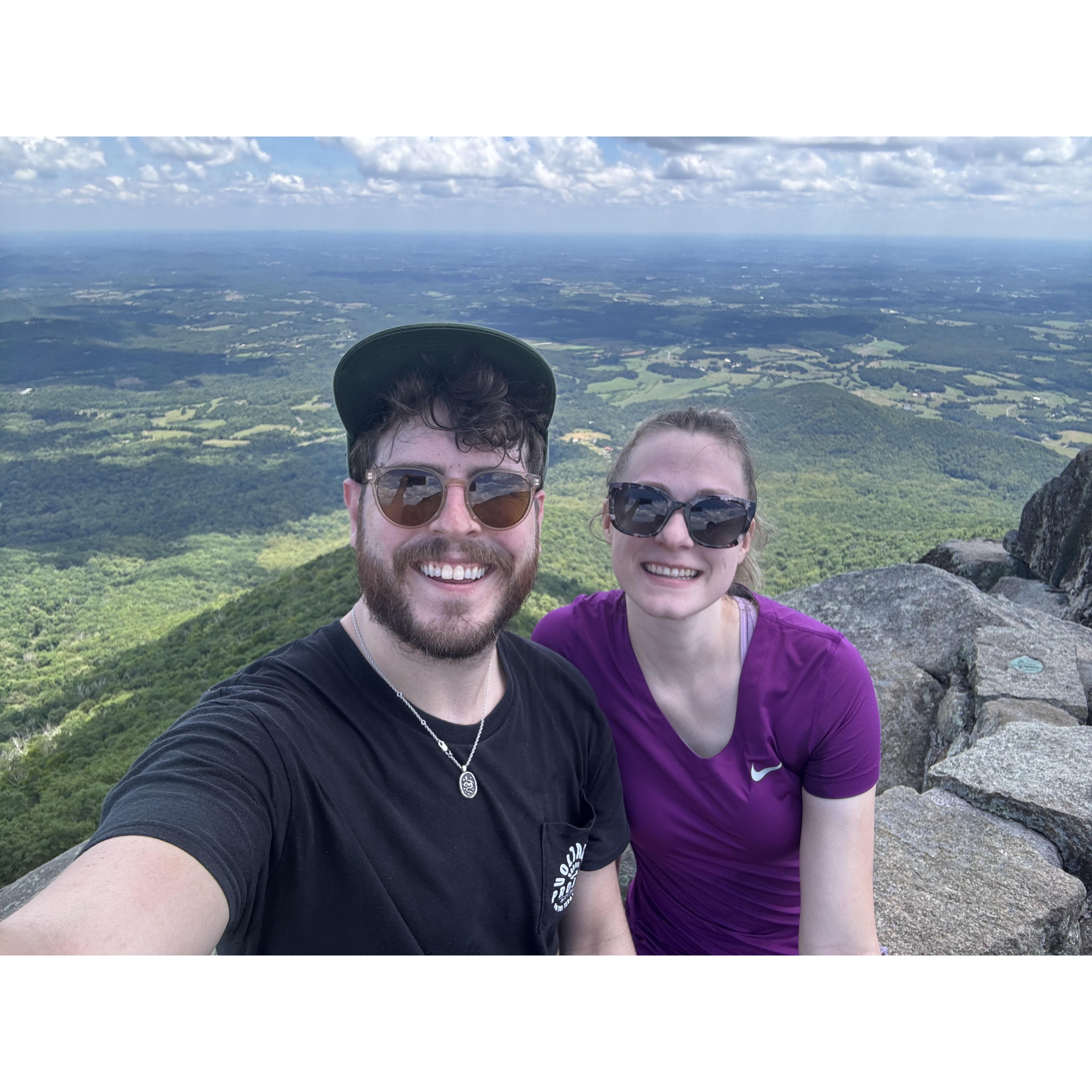 This was an incredibly difficult hike and Hannah was very worried Will would propose while she was so close to death.