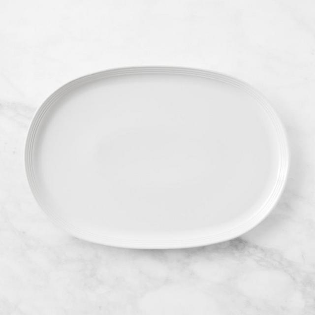 Le Creuset Coupe Serving Platter, White