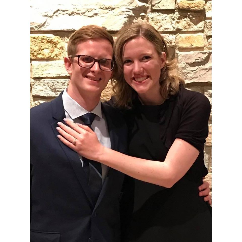 This was from the night we got engaged!