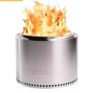 Solo Stove Bonfire 2.0 Fire Pit, Color: Stainless Steel