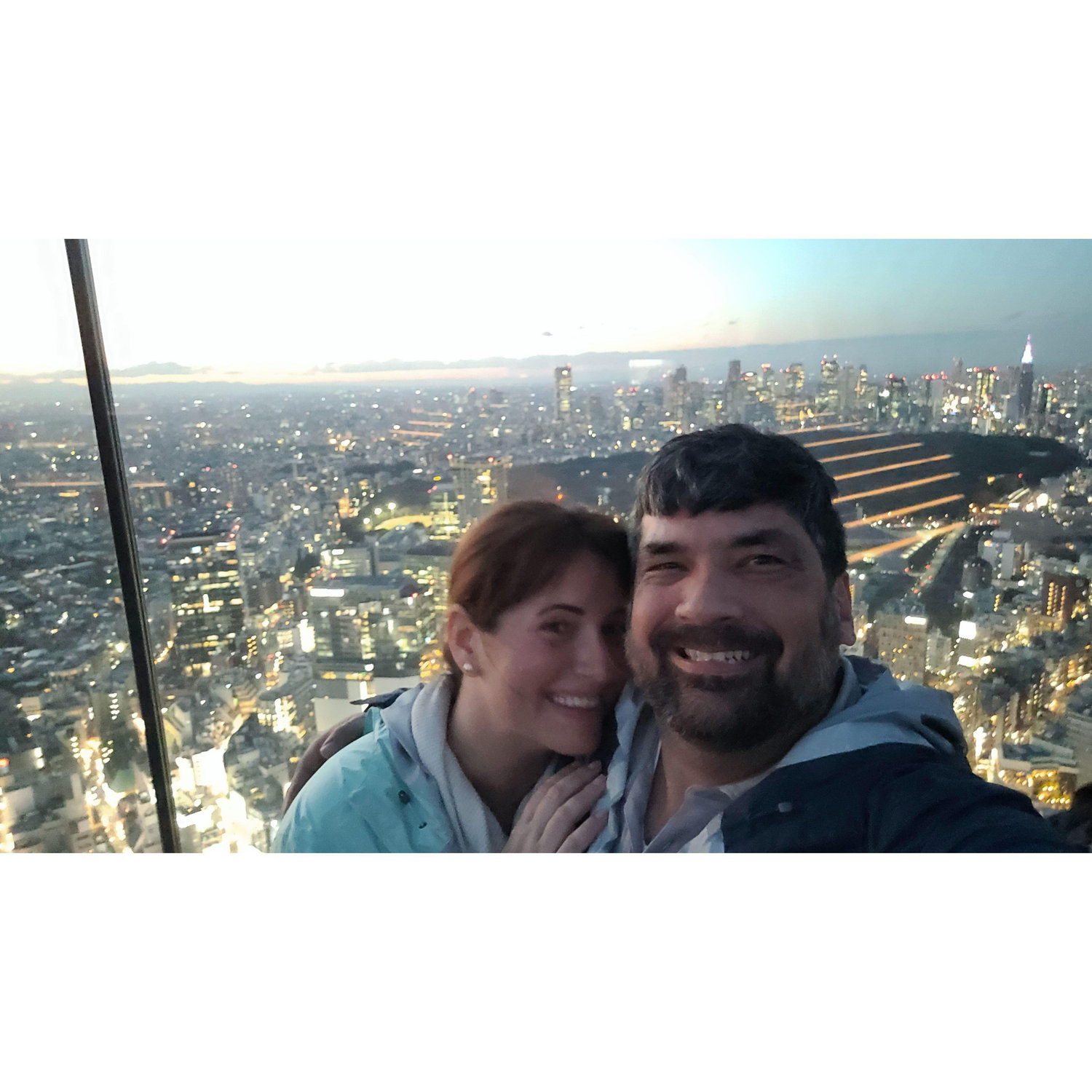 We're on top of the world (at Shibuya Sky)!!!!