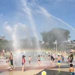Whirlpool Compass Fountain