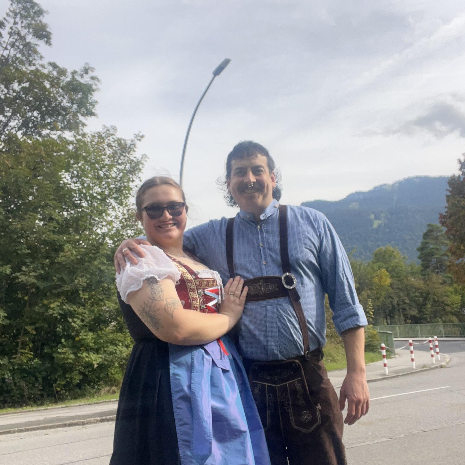 Ready for Oktoberfest in Munich, Germany.