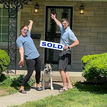 Closing day on our first home
