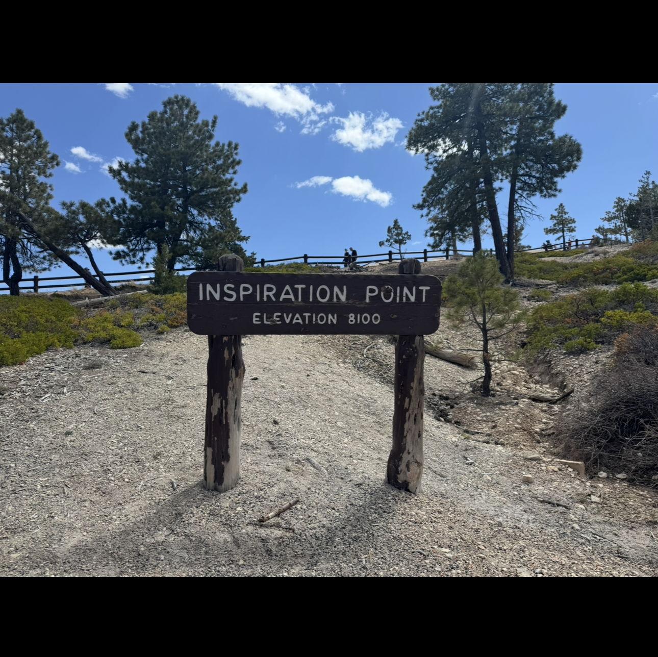 Bryce Canyon, Inspiration Point - where Andrew proposed!