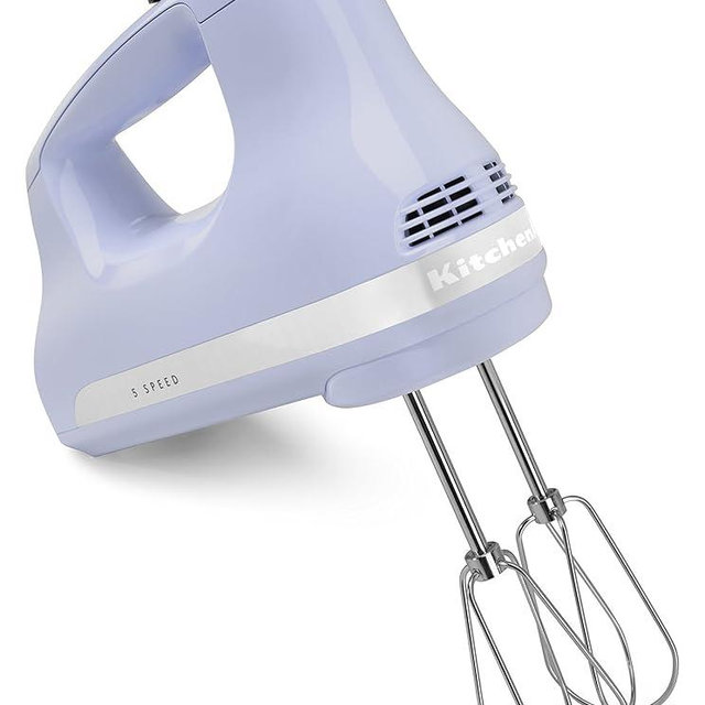 KitchenAid KHM512LR 5-Speed Ultra Power Hand Mixer, Lavender (Renewed)