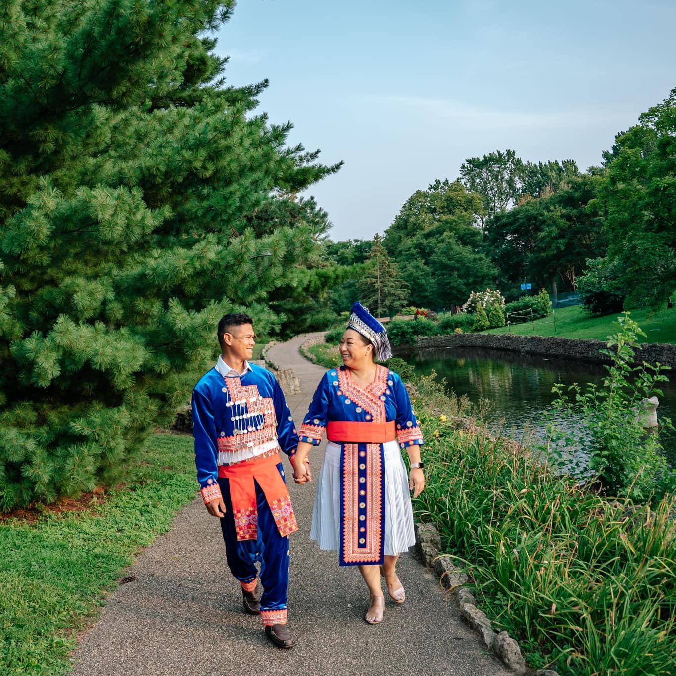 Our Hmong outfit shoot for year 1.