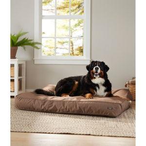 Premium Denim Dog Bed, Rectangular | Beds & Blankets at L.L.Bean