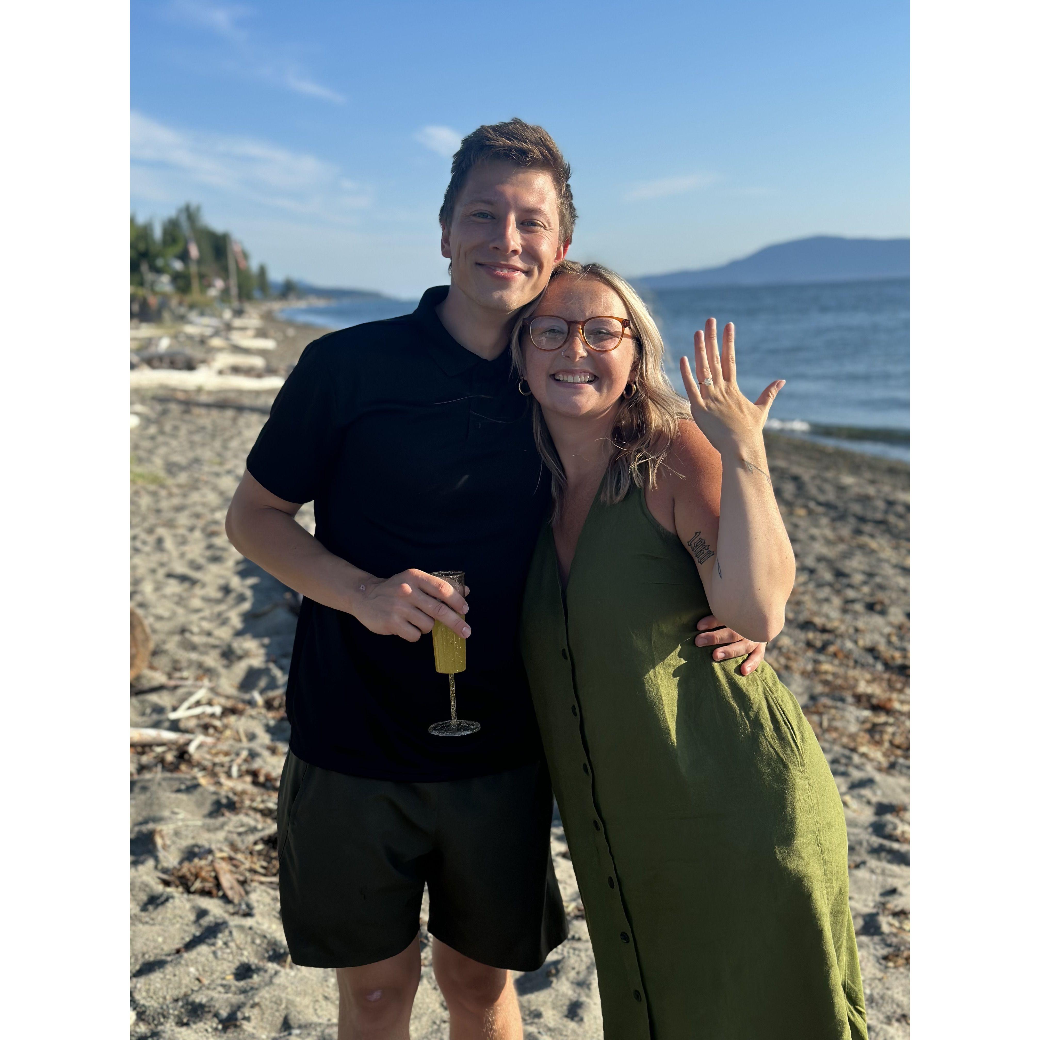 July 2023- Engaged!