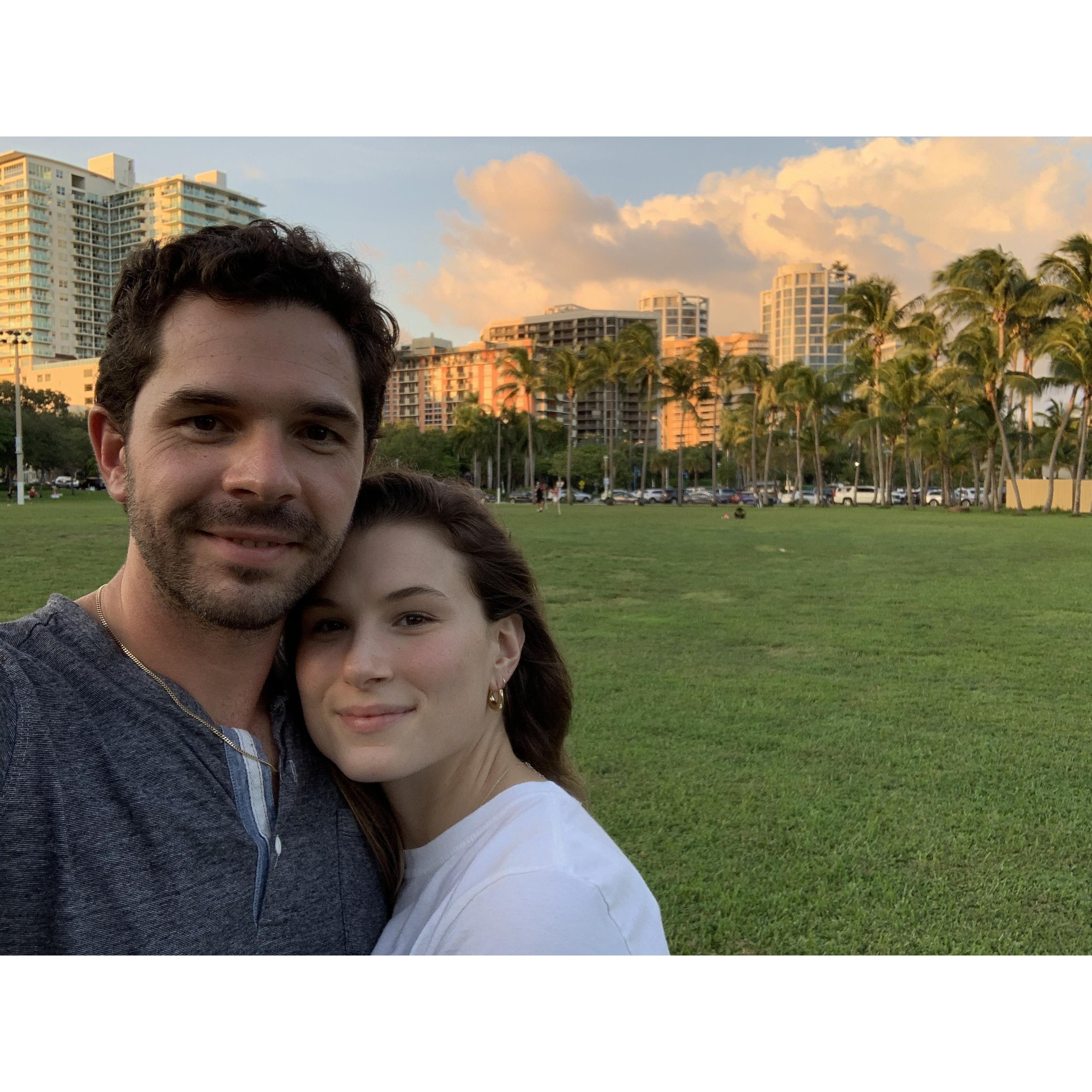 We took this photo the week my Papa passed away. Chris didn't leave my side once! That's when I knew he was the real deal. This was also our first insta post :)