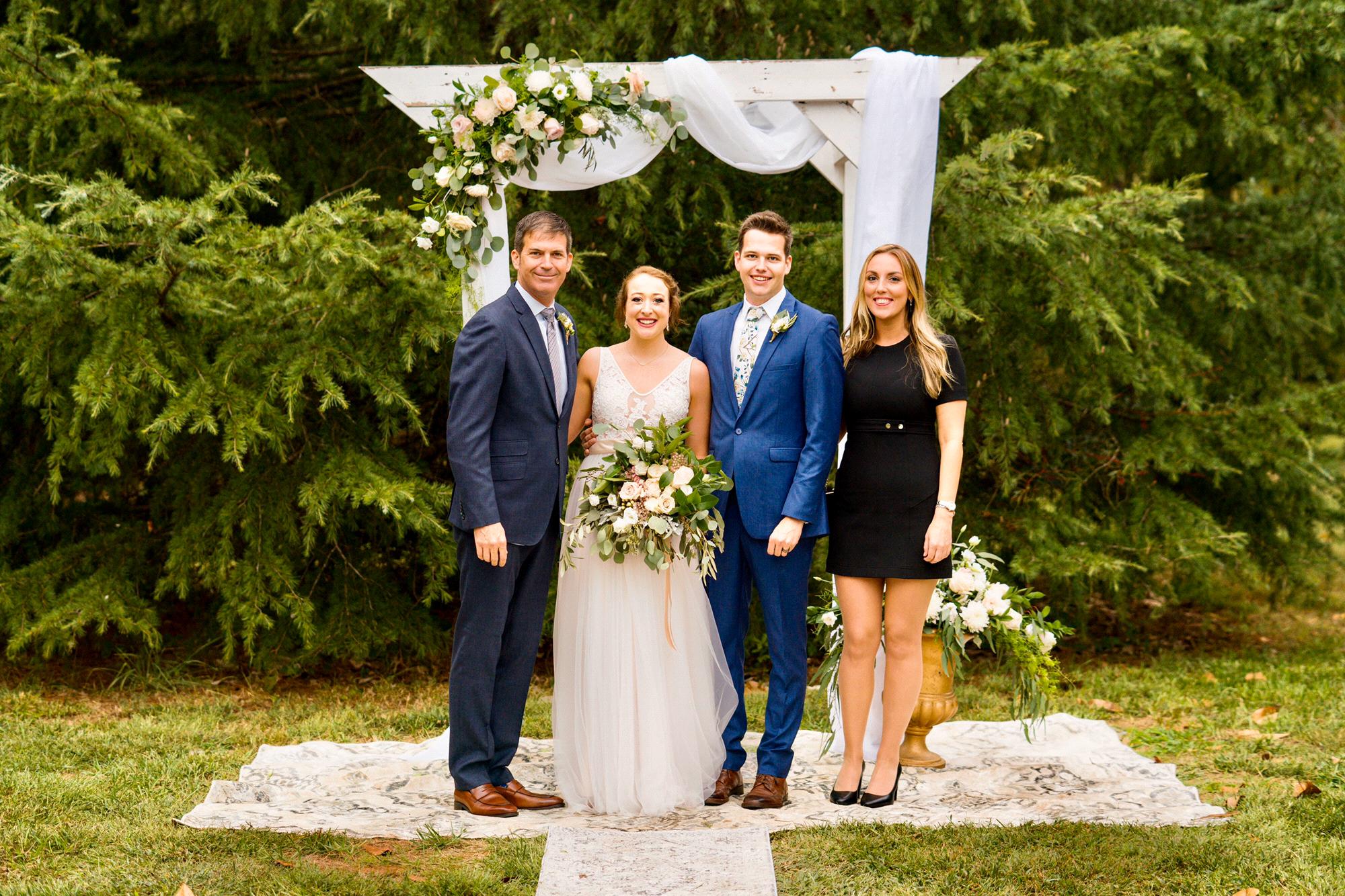Rob, Lauren, Wil and I... Wil & Lauren’s wedding.. beautiful day with the most precious couple!! ❤️