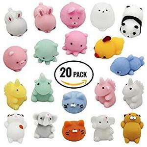 Kawaii animals squishy stress relief toys (20 pack) - CCPEP