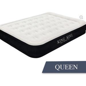 King Koil Luxury Air Mattress with Built-in High Speed Pump