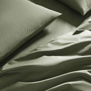 Queen Classic Percale Core Sheet Set - Fresh Moss