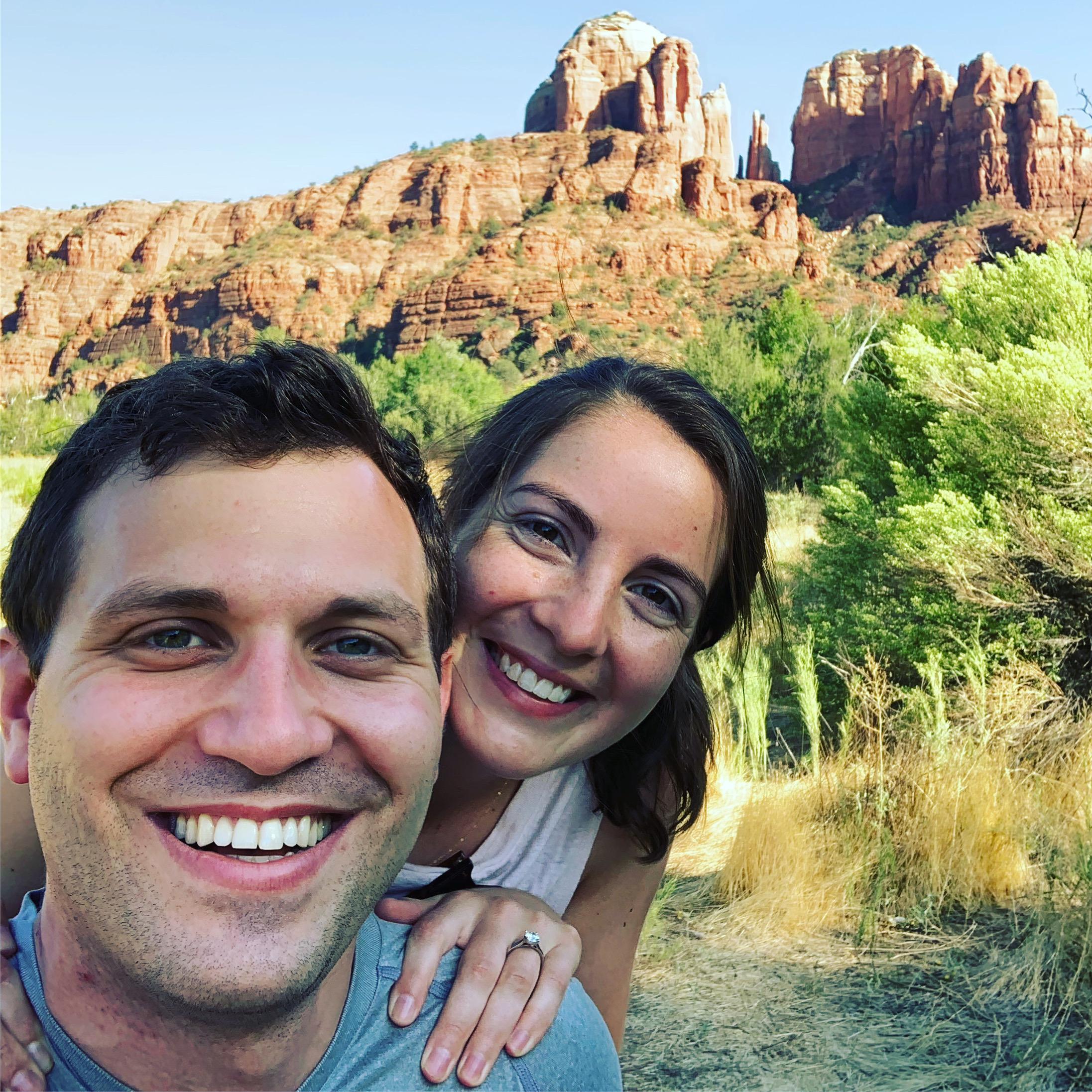 We got engaged September 28, 2020 in Sedona!