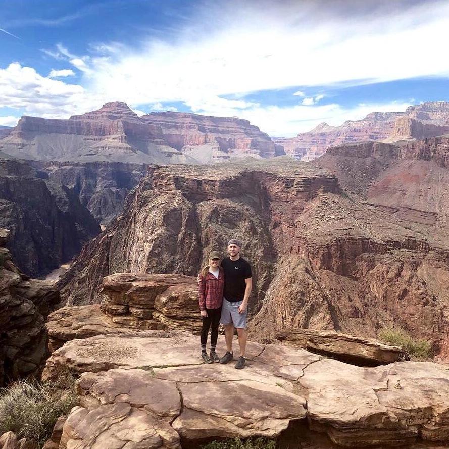 We went on a 13 mile hike in the Grand Canyon for this view! Worth every step! -2019