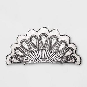 Black Mallorca Shaped Throw Pillow - Opalhouse™