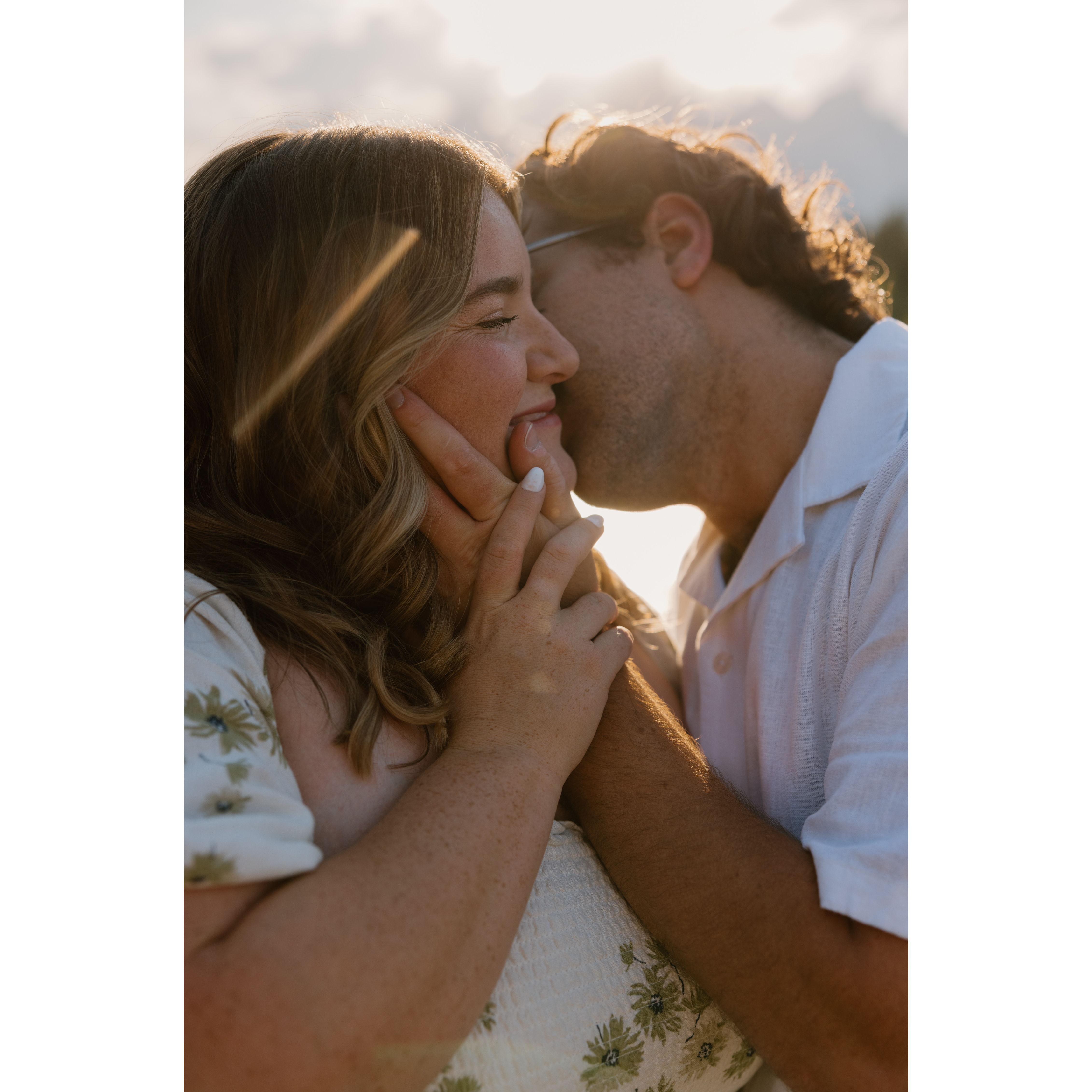 Our magical engagement session at Teton National Park!
