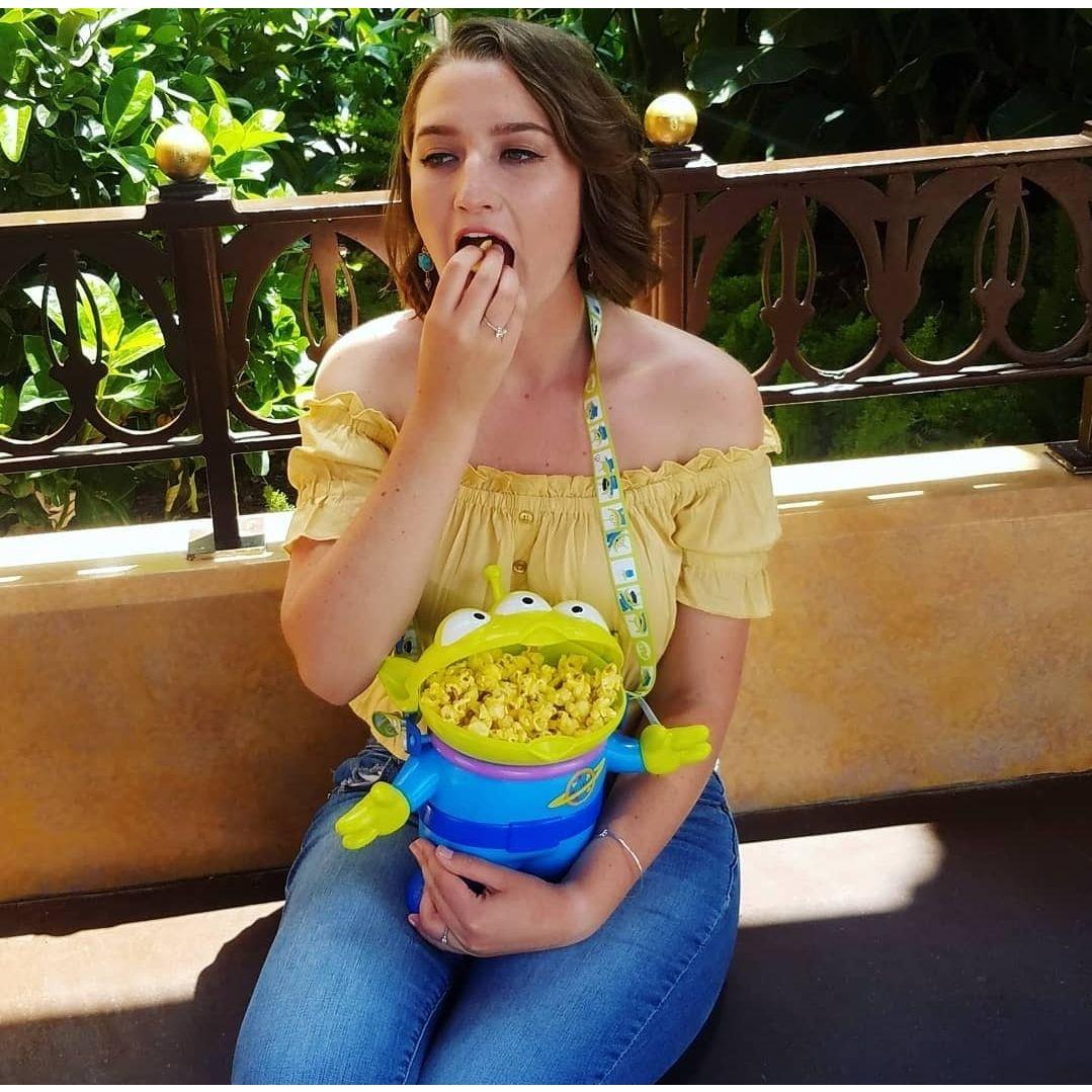 Always have to get popcorn at Disneyland. Especially when you have to take out a second mortgage for the limited edition Popcorn bucket. (2018)