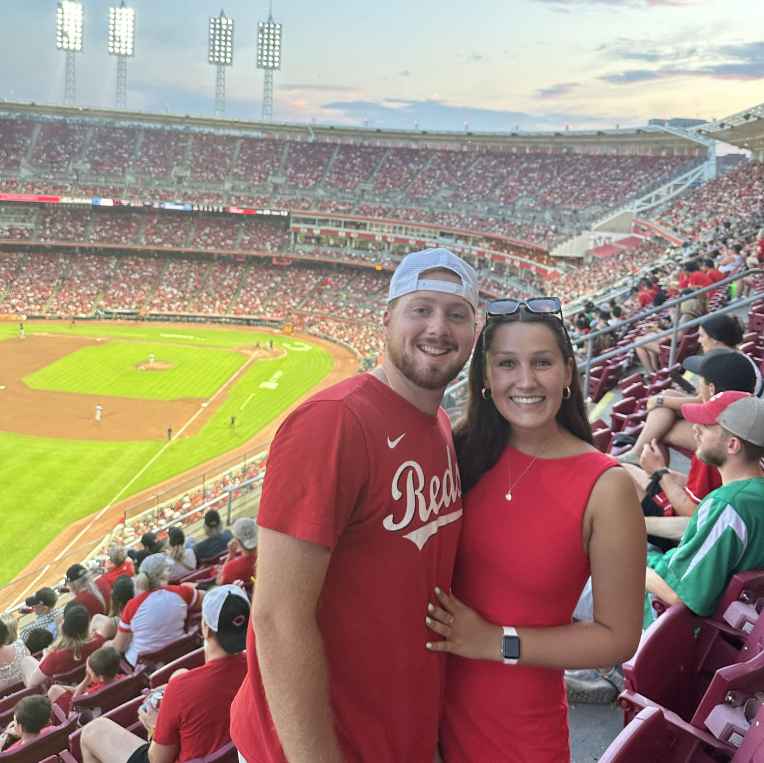 We love to cheer on all the Cincinnati sports.