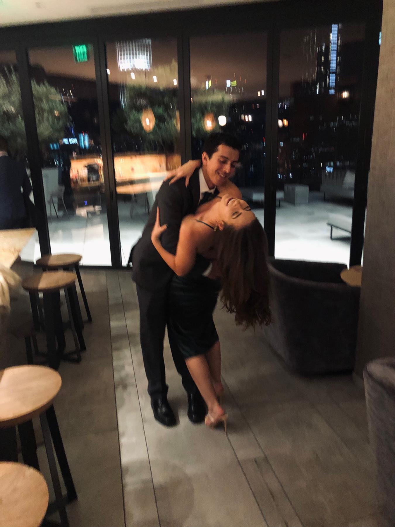 Kristen’s 2L law prom. LA 2022