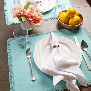 Heavyweight Fringed Placemat, Set of 6