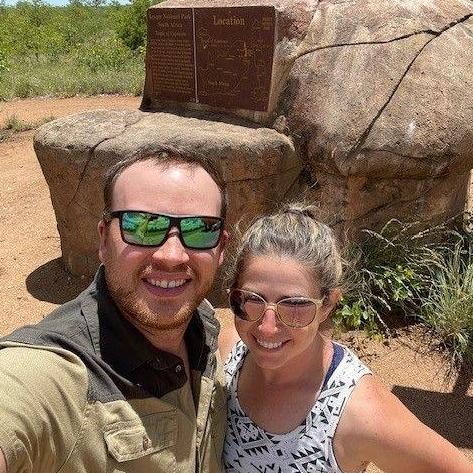 While driving through Kruger National Park, we found that we were on the line of the Tropic of Capricorn - January 2023