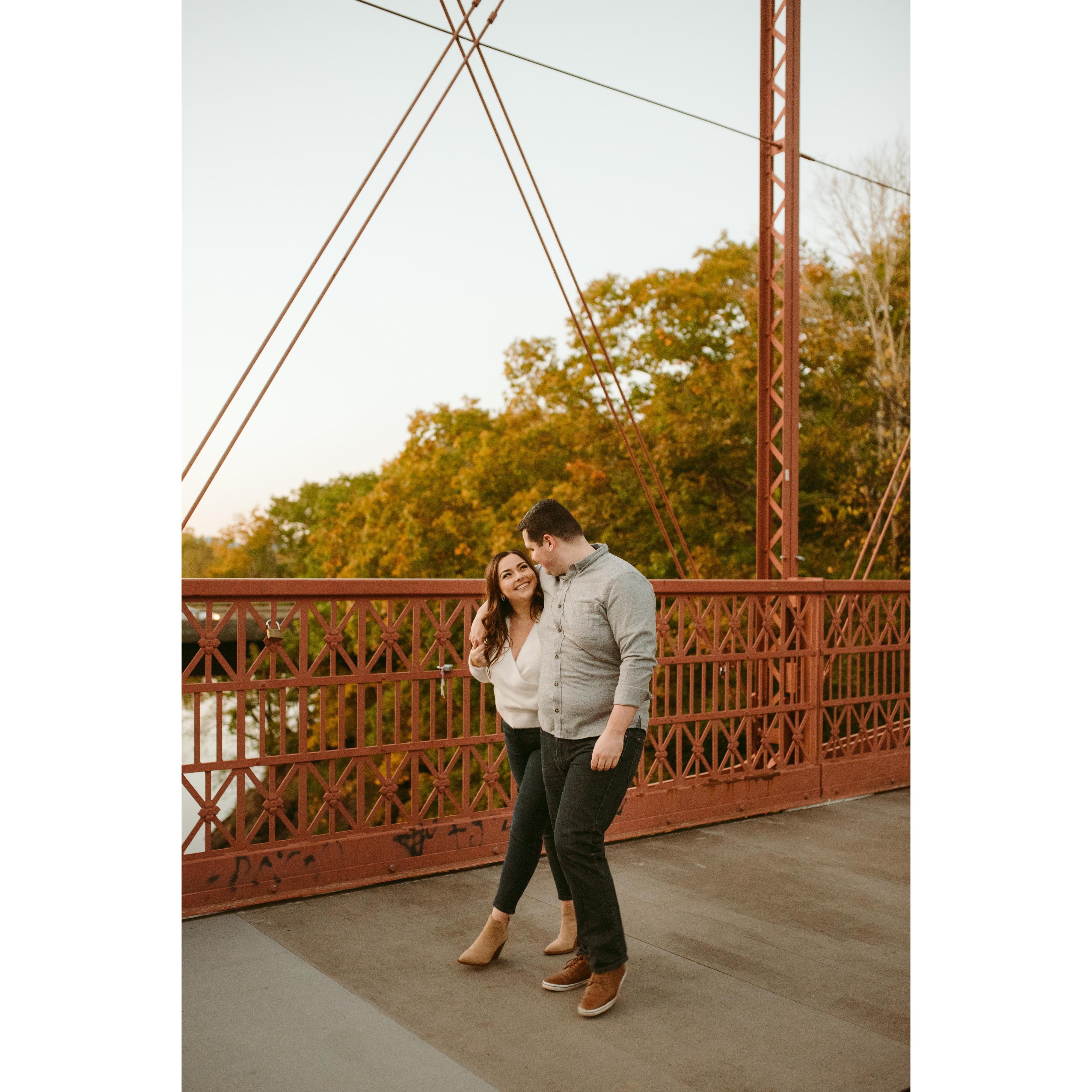 Our engagement photoshoot, October 2020.