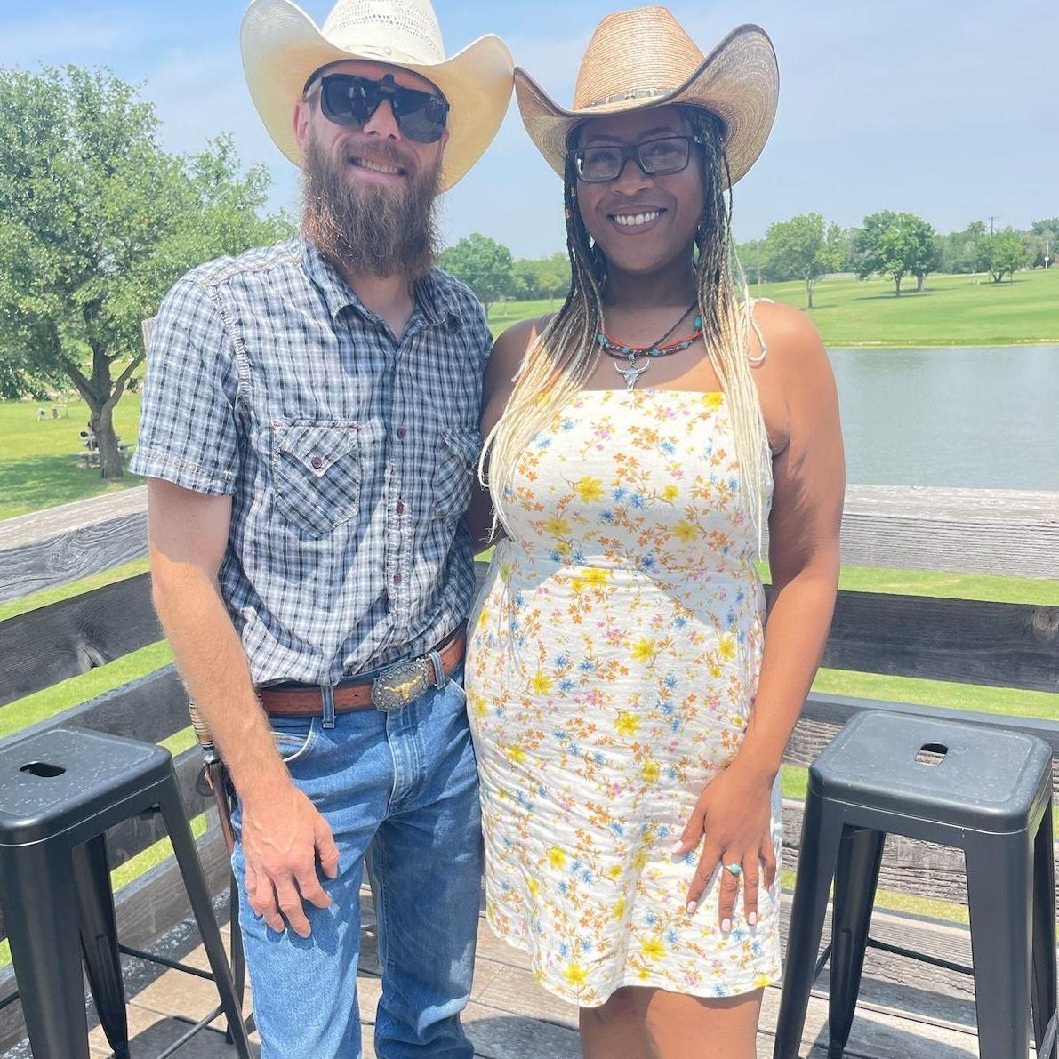 Beautiful day at the TX Whiskey Ranch patio