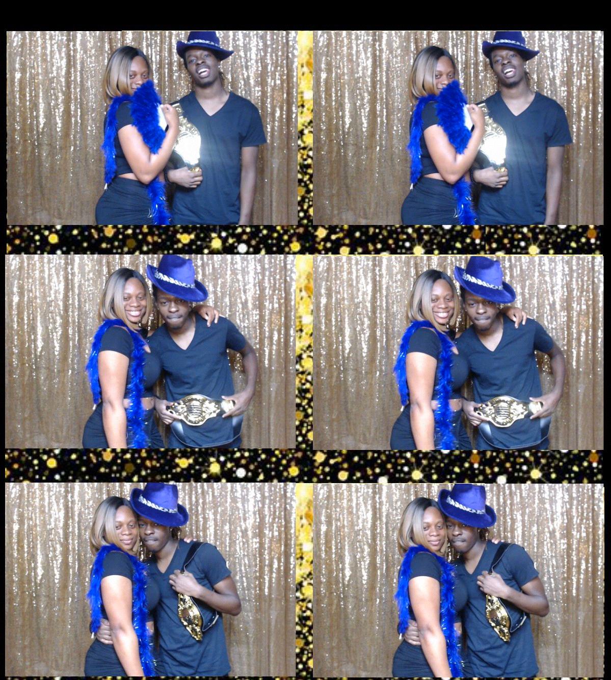 Jordan and Kyla at Sheena’s birthday party