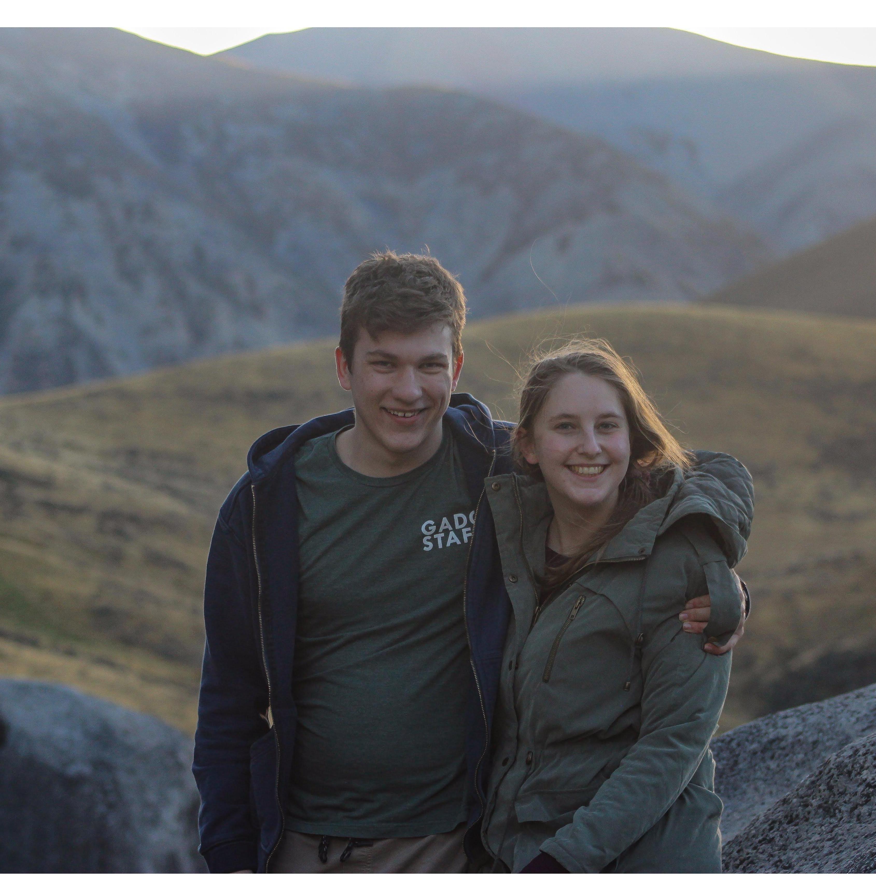 Jeremy visiting Malone in New Zealand, Spring 2019