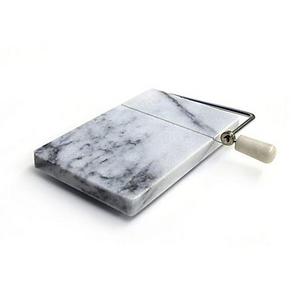 RSVP Marble Cheese Slicer in White