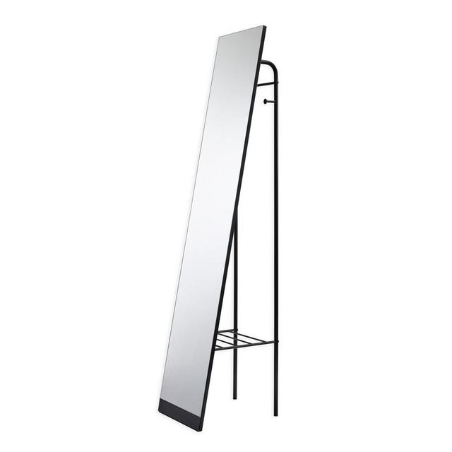 Adesso Tillie Floor Mirror in Black