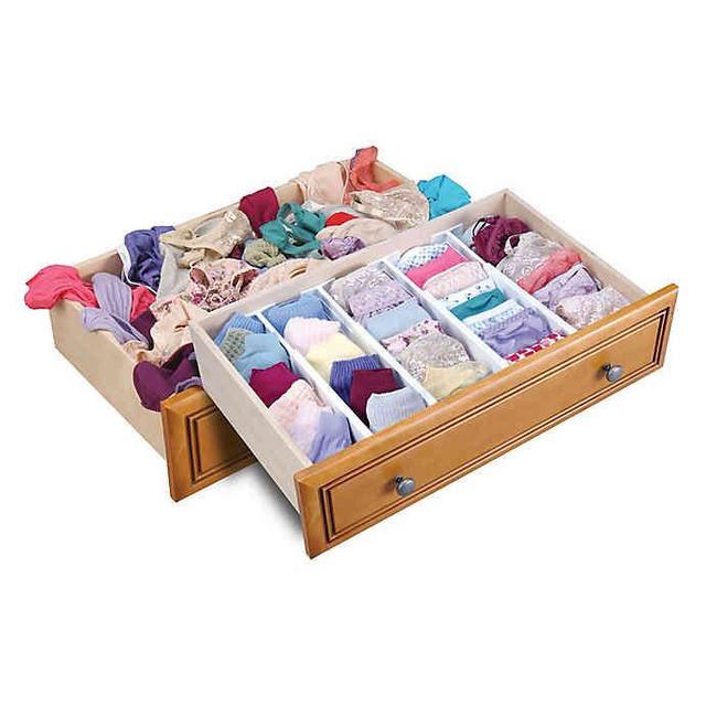 Dream Drawer Organizer in White (Set of 4)