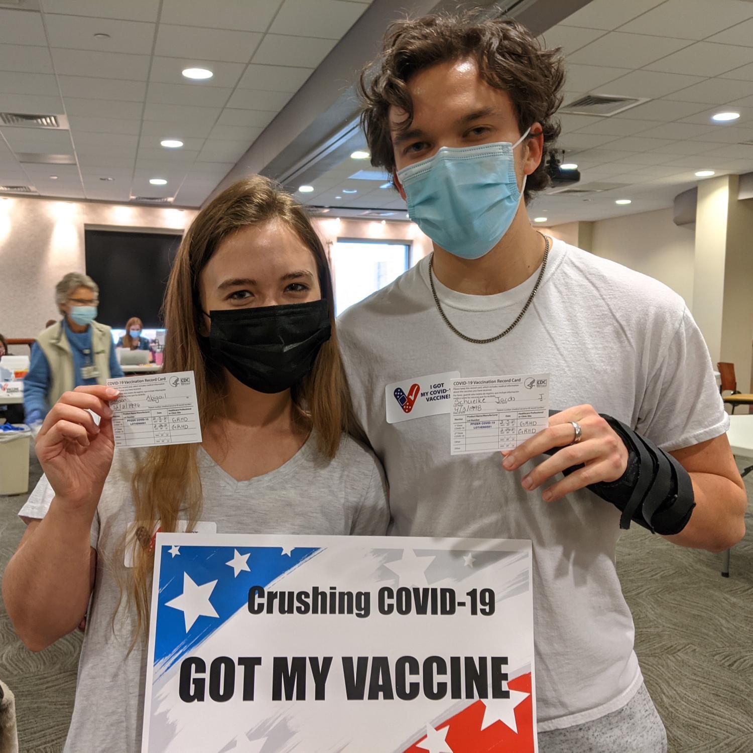 02.05.2021
Celebrating our 3 year anniversary getting the COVID-19 vaccine in group 1.