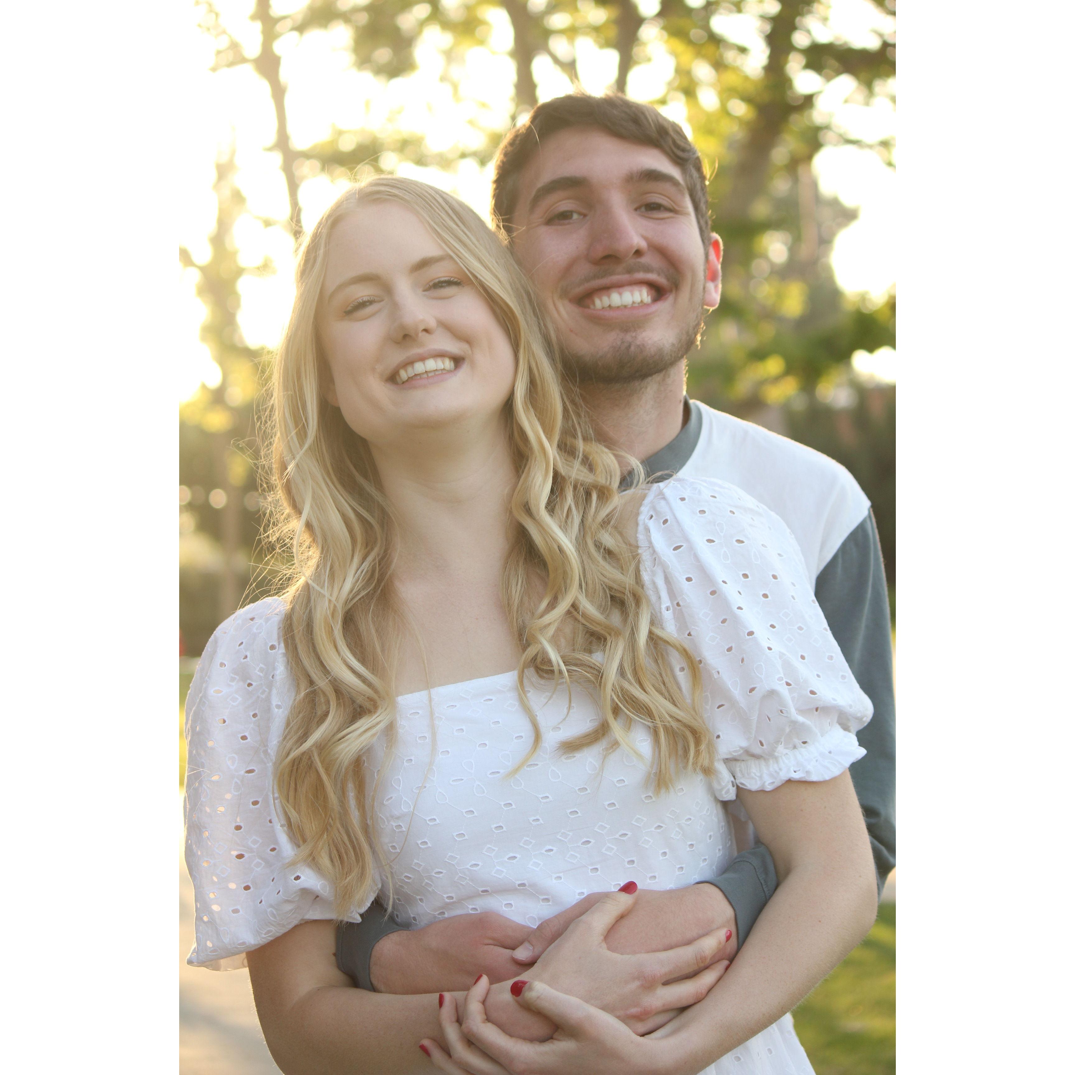 Another photo we took as part of our engagement photos.
