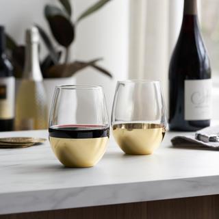 Dipped Wine Tumbler, Set of 2