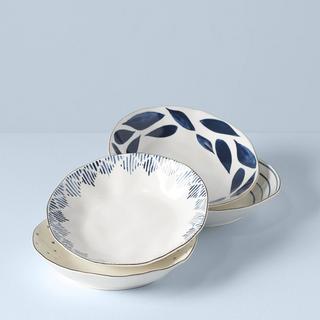 Blue Bay 4-Piece Pasta Bowl Set