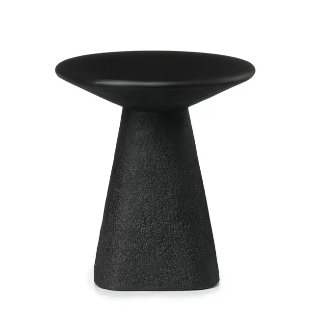 Ozetta Moonlit Black Side Table