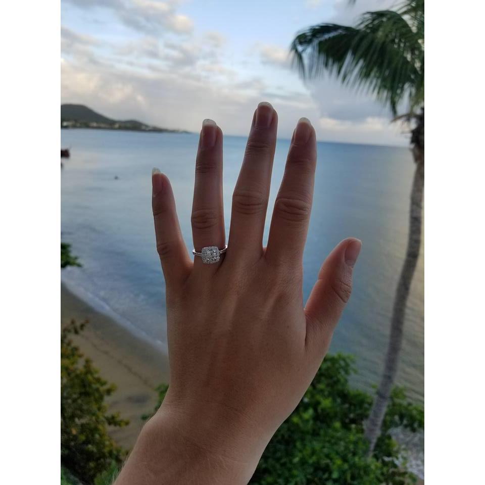 Kevin proposed in Vieques, Puerto Rico in May 2018 while on vacation visiting family