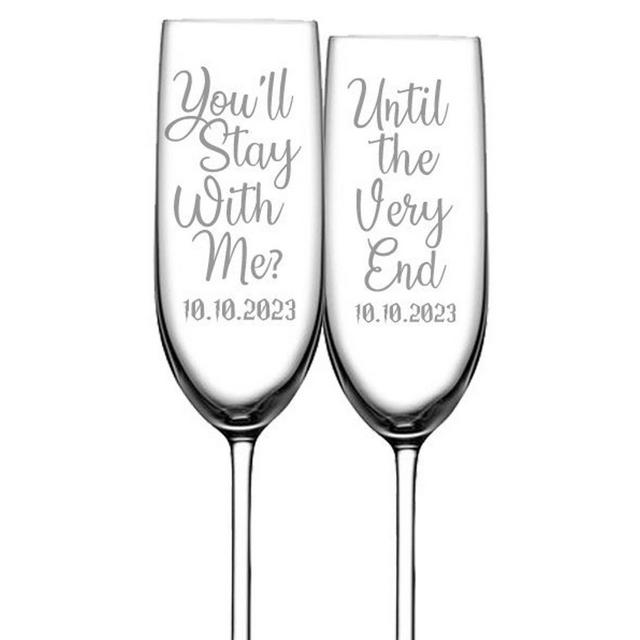 Until the Very End - Personalized Wedding...